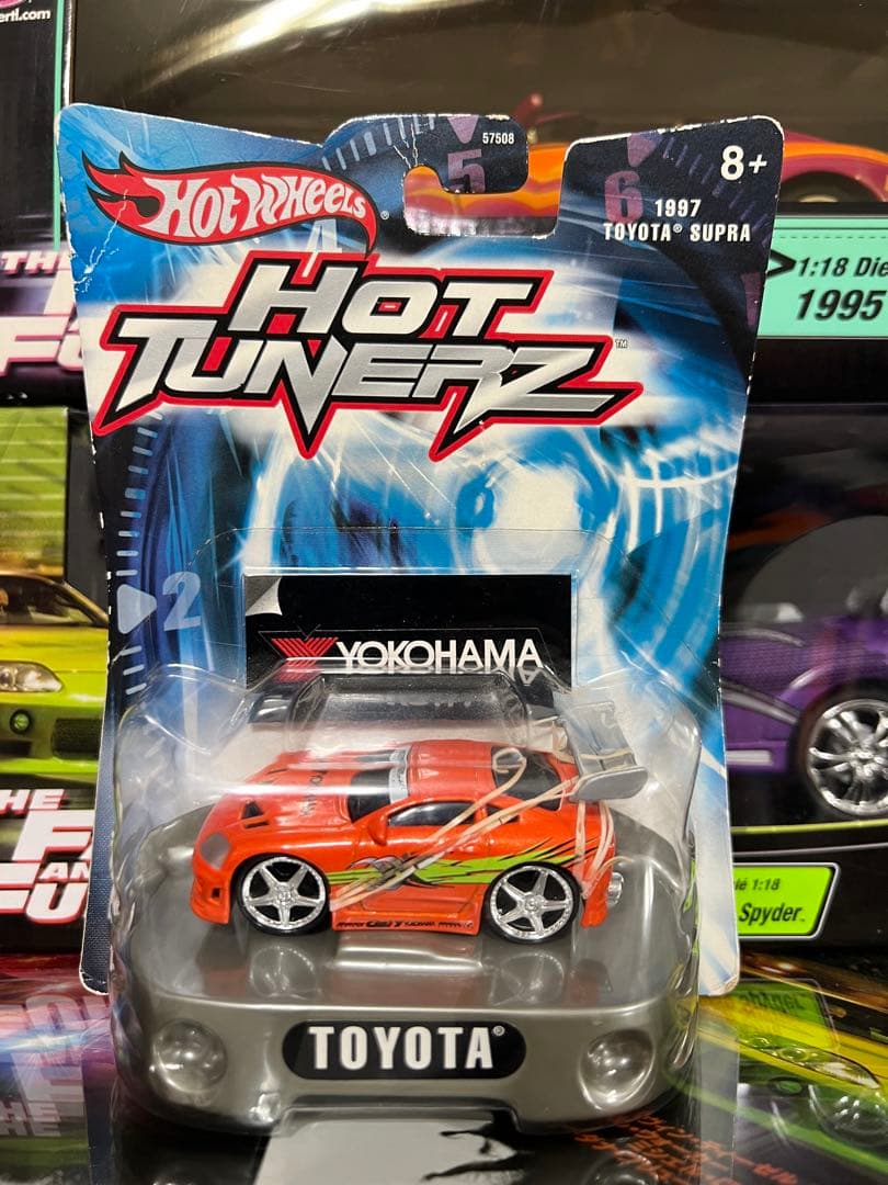 ミニカー FAST&FURIOUS Hotwheels TOYOTA SUPRA