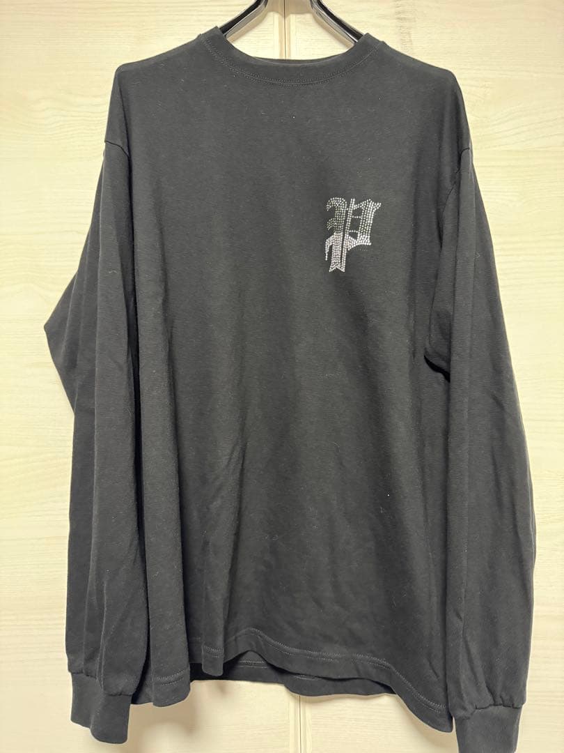 ‼️年末セール‼️美品‼️Phatrnk ブラックロンT ストーンロゴ