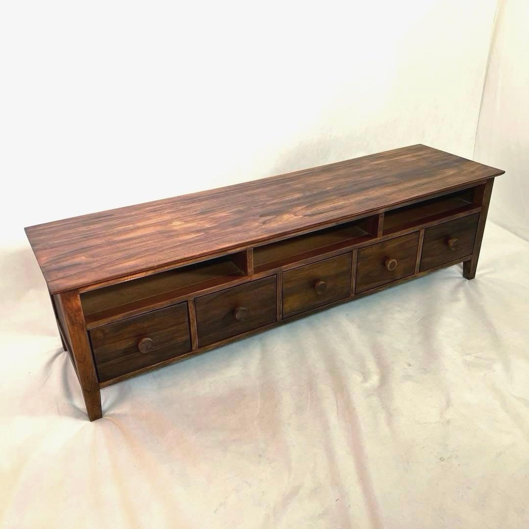 木製テレビ台・AVラック・W148cm 引き出し付き