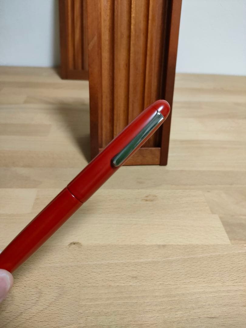 ◎4日まで限定◎中屋万年筆 朱塗り放し