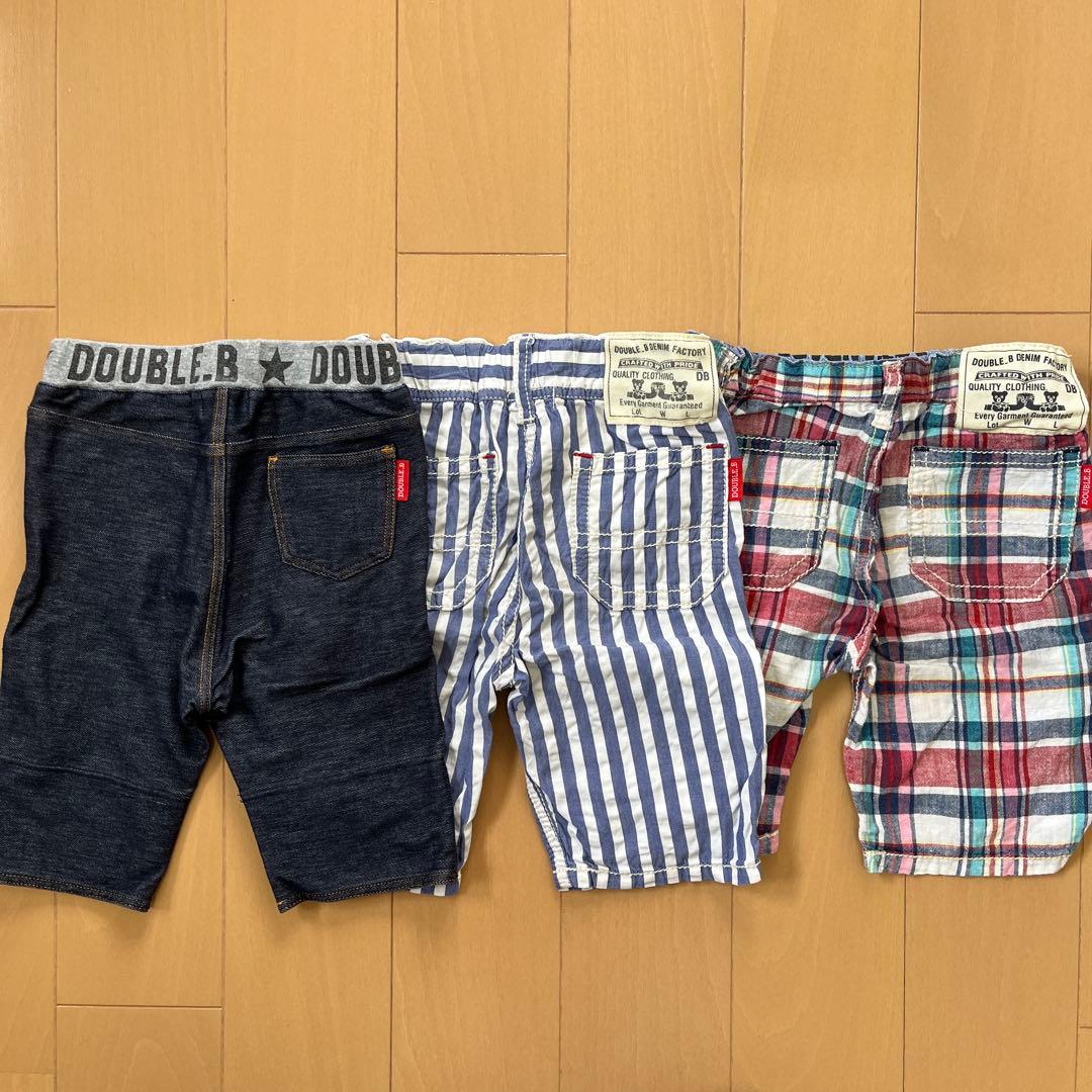 ミキハウス 半袖Tシャツタンクトップ2 点DOUBLE.B 他8点　まとめ売り