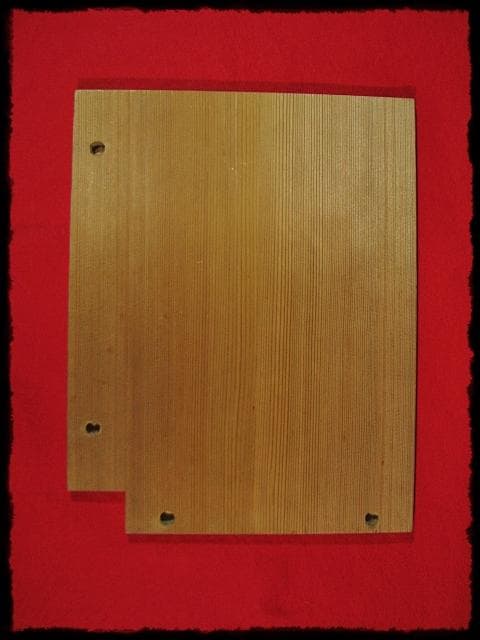 希少！ 板引戸腰 台目棚 屋久杉 赤杉 自在棚 大棚 茶道具 棚物 f265