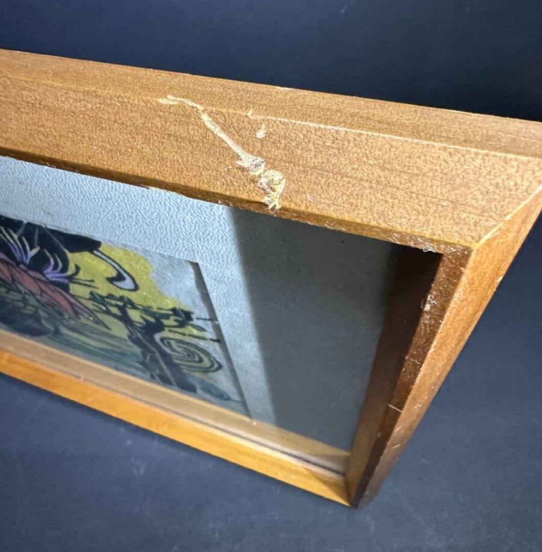 【毎日値引セール】 儀間比呂志 木版画『デイゴの花』 沖縄 版画家