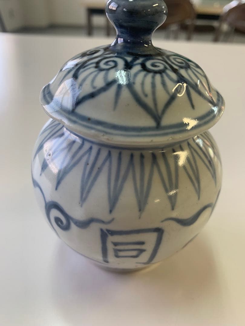 中国清時代染付小壺