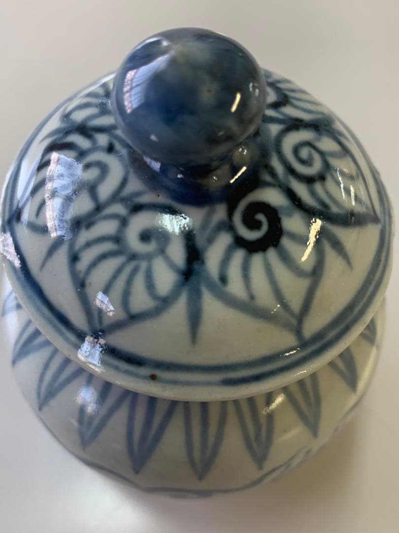 中国清時代染付小壺