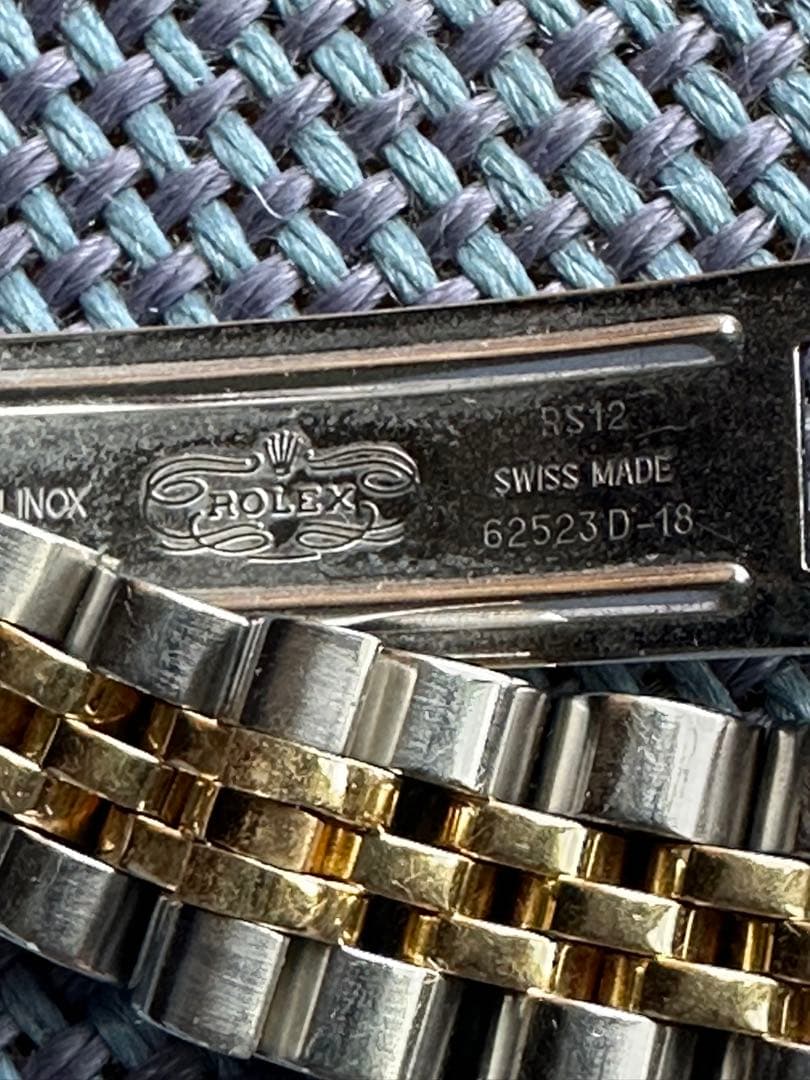 さゆり　さゆり　ロレックス　デイトジャスト純正2コマ