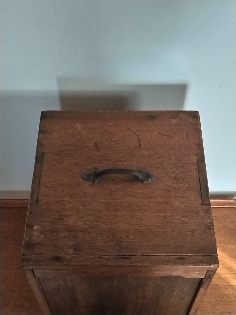 オカモチ木製引き出し式タンス 7段