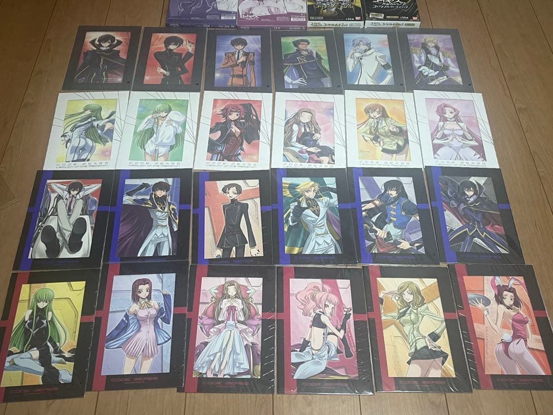 限定価格　コードギアス フォトコレクション セルコンプと ポートレート24枚他