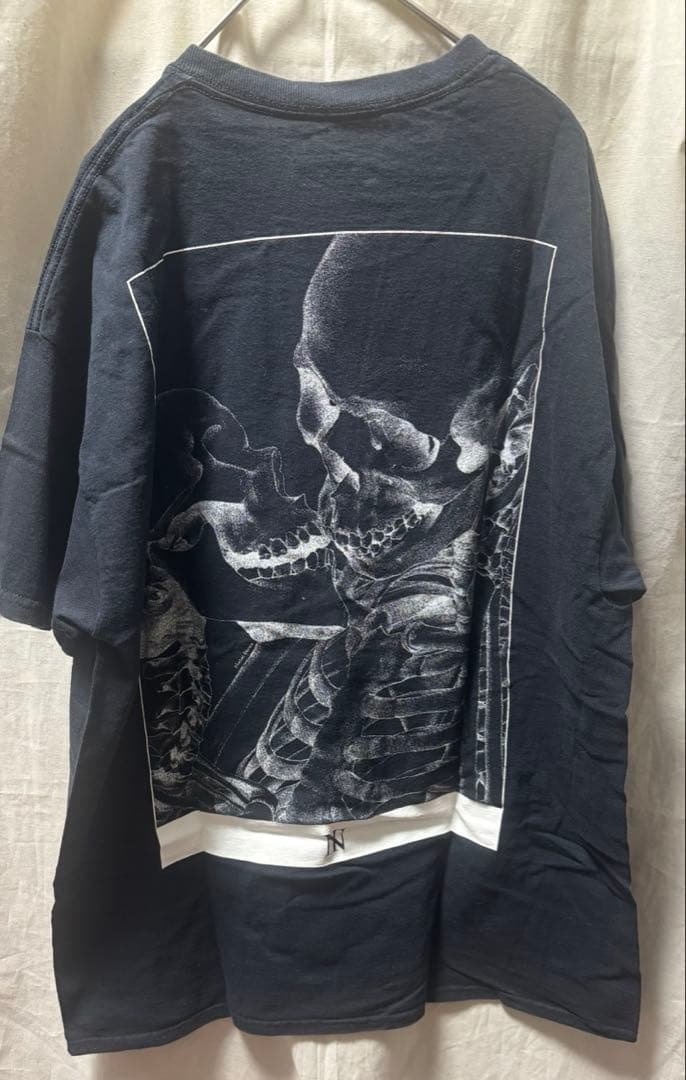the bonez anthem tシャツ　スカル　ブラック　大友昇平