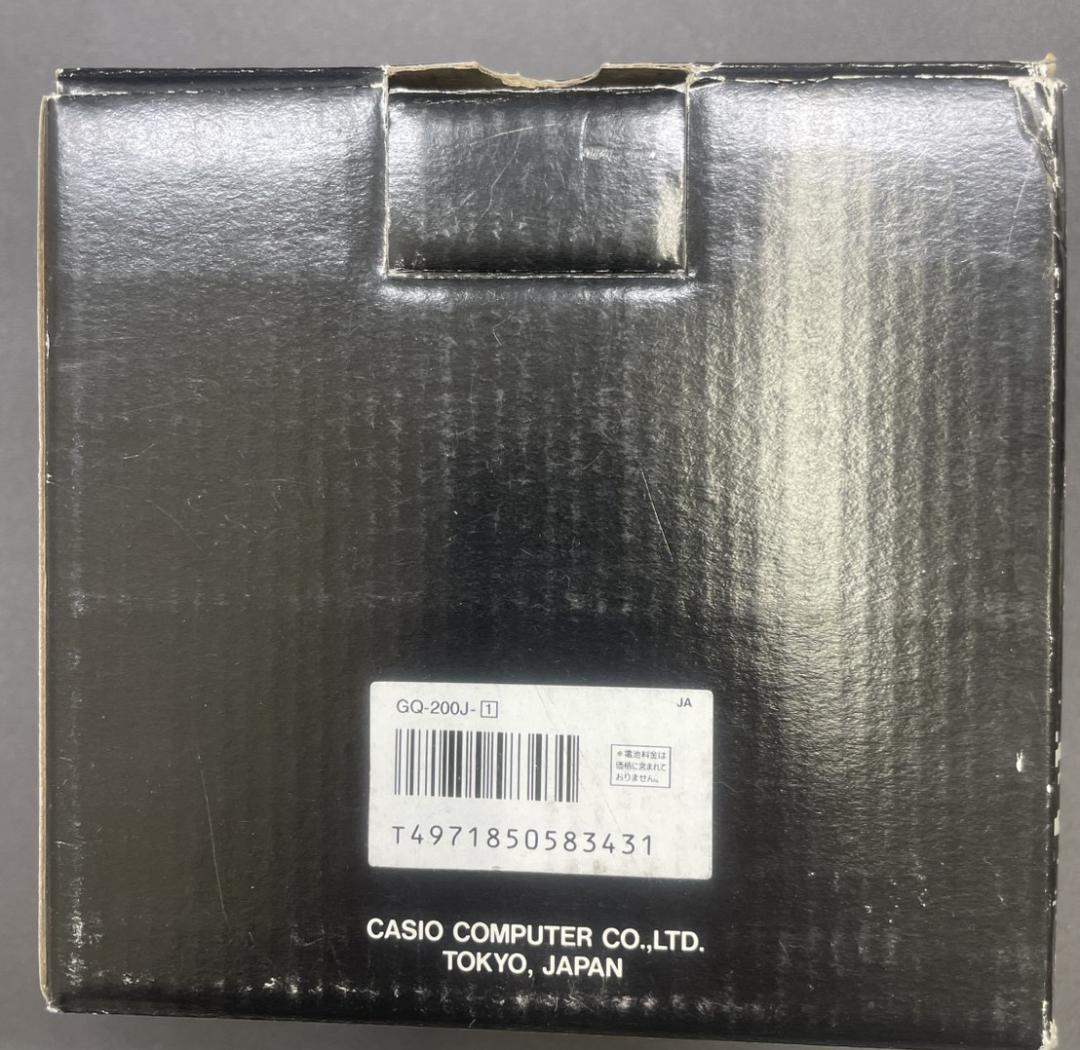 【希少】CASIO GQ-200 CLOCK マッスルタイム Gショック 未使用