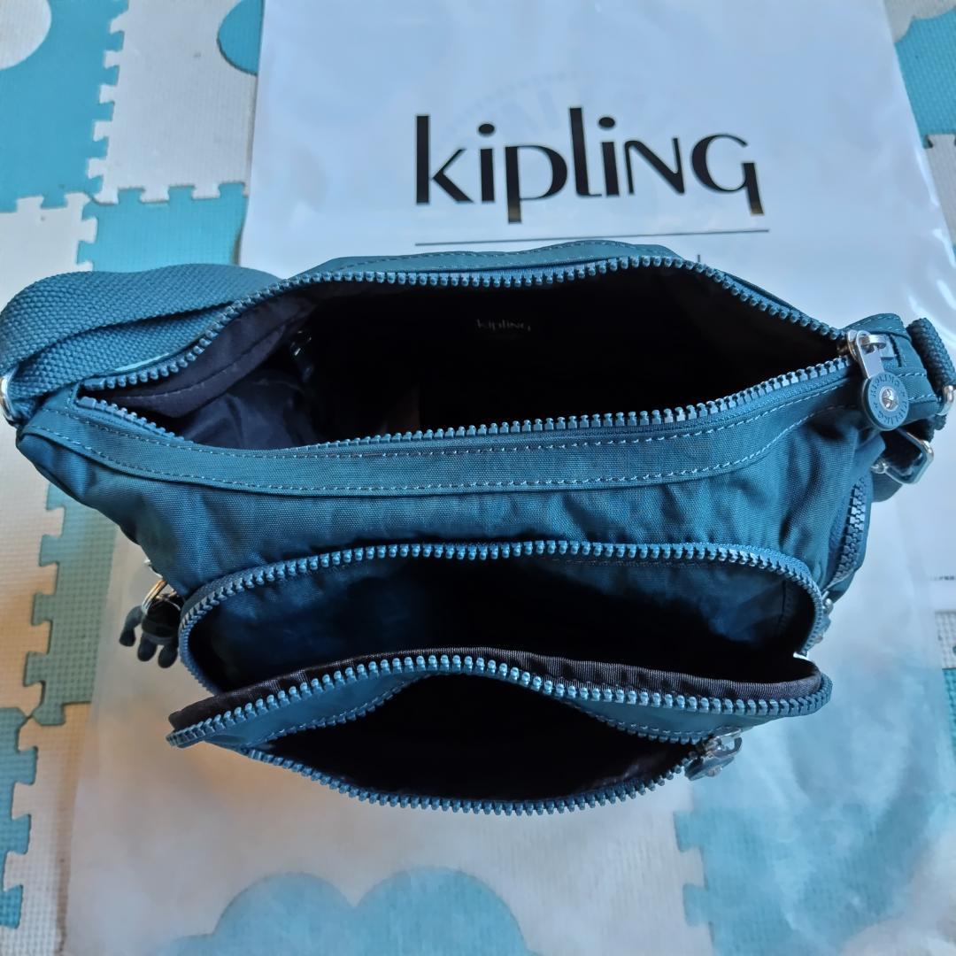 【新品・未使用】Kipling ダークブルー ショルダーバッグ　キプリング