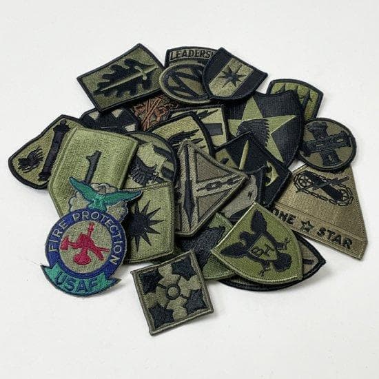 【100枚セット】ミリタリー ミックスワッペン（新品）