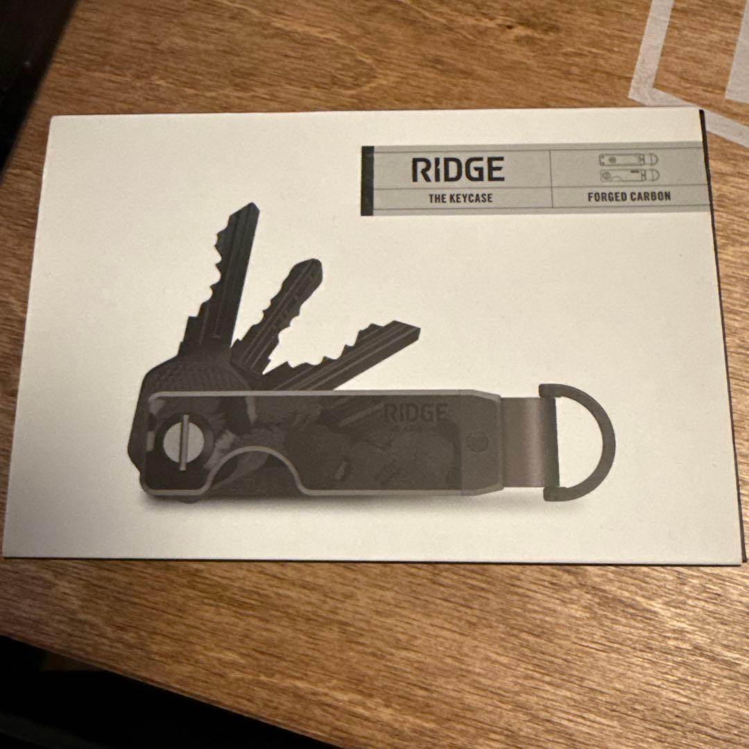 the RIDGE リッジ・キーケース フォージドカーボン