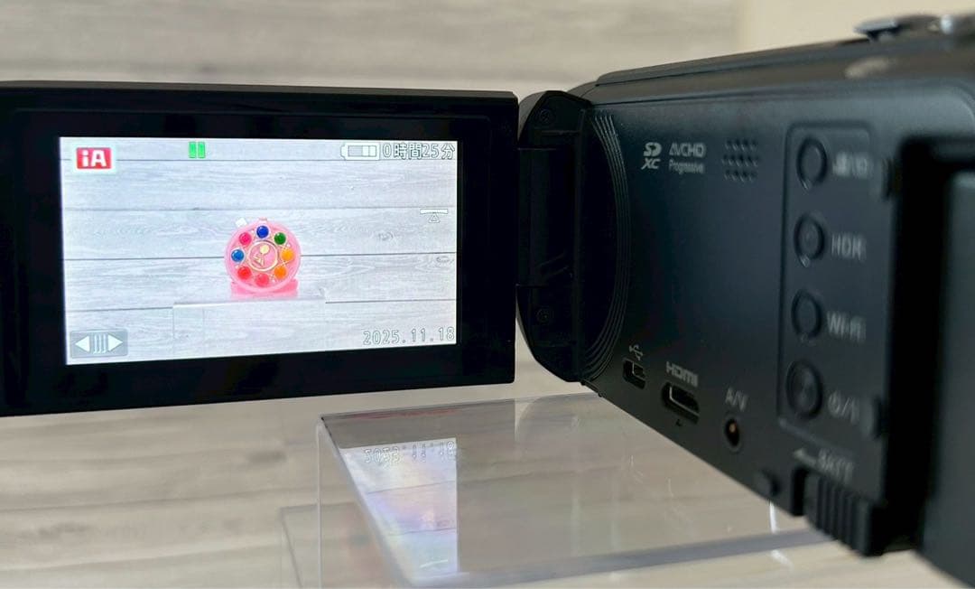 Panasonic HC-V495M 本体のみ 簡易動作確認済み