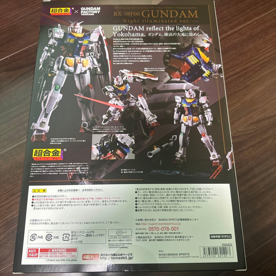 ロボット RX-78F00 GUNDAM Night illuminated ver.