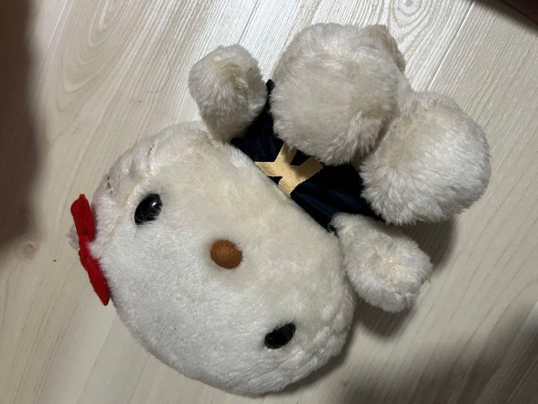 昭和レトロ　ハローキティ ぬいぐるみ サンリオ 1976年製　当時もの　レア