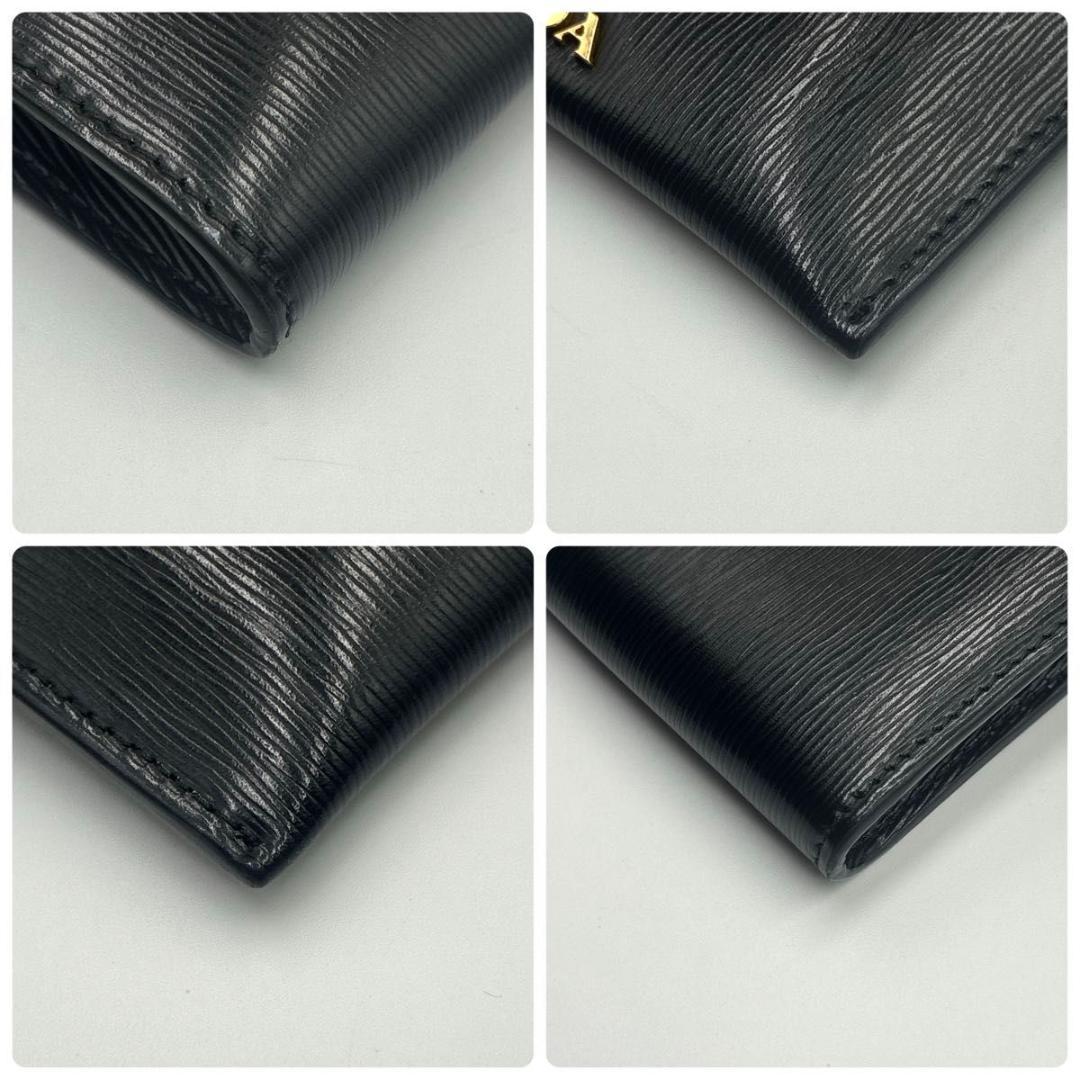 た RFID搭載 プラダ カード ケース 財布 サフィアーノレザー