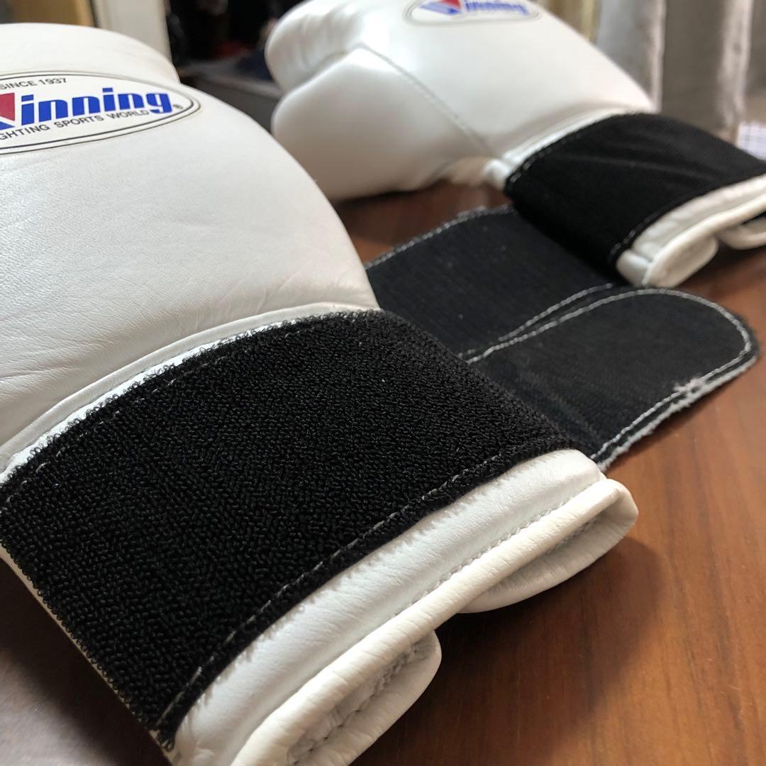 【美品】Winning ボクシンググローブ 8oz ホワイト