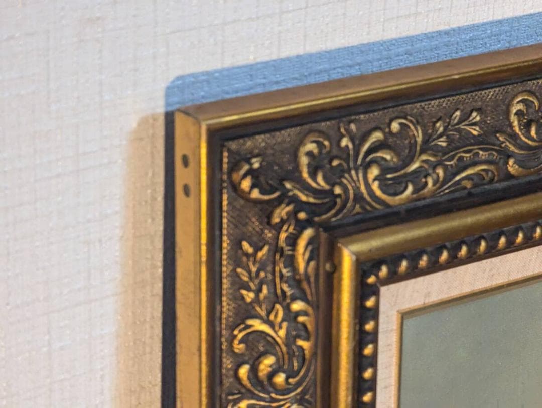 【真作】絵画　油彩12号　美しき女性の肖像画　柔らかな表現力　U147