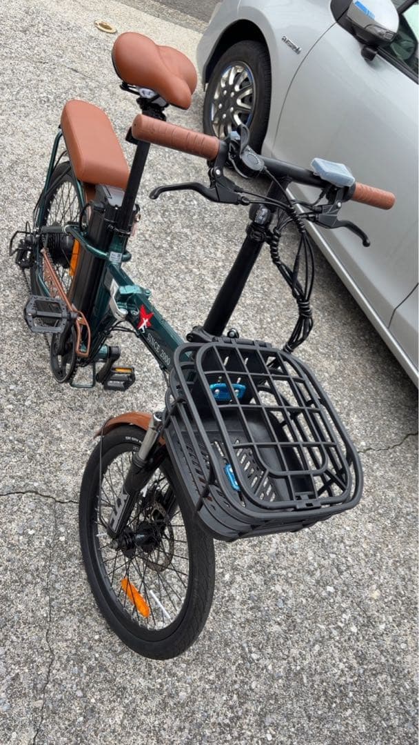 電動アシスト自転車 グリーン 引取限定