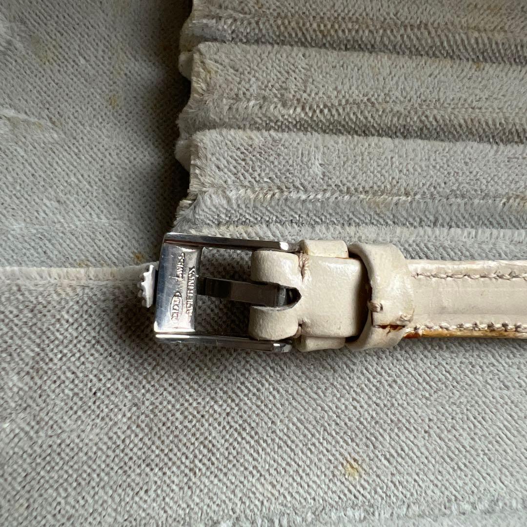 ロレックス カメレオン　純正尾錠　純正ベルト　アイボリー