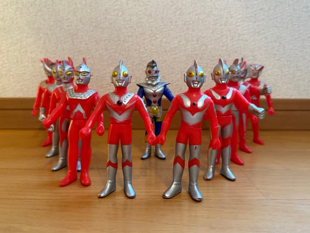 最終値下げ　ウルトラマンファミリー♡ソフビセット