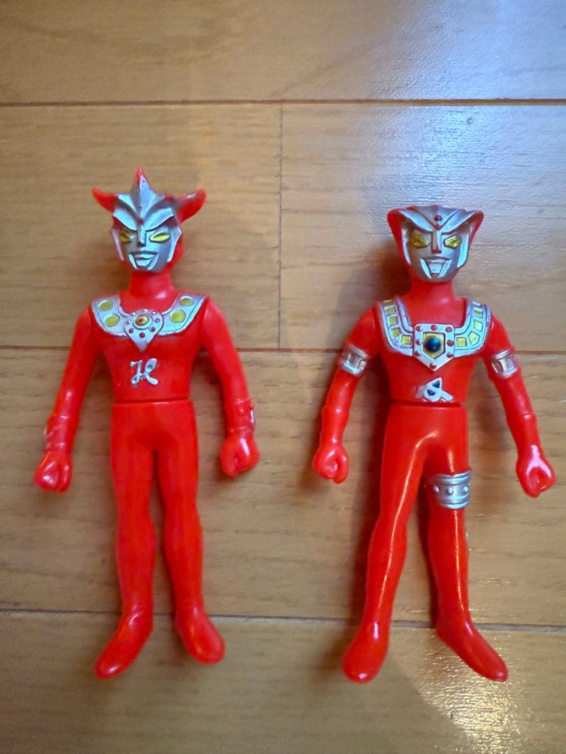 最終値下げ　ウルトラマンファミリー♡ソフビセット