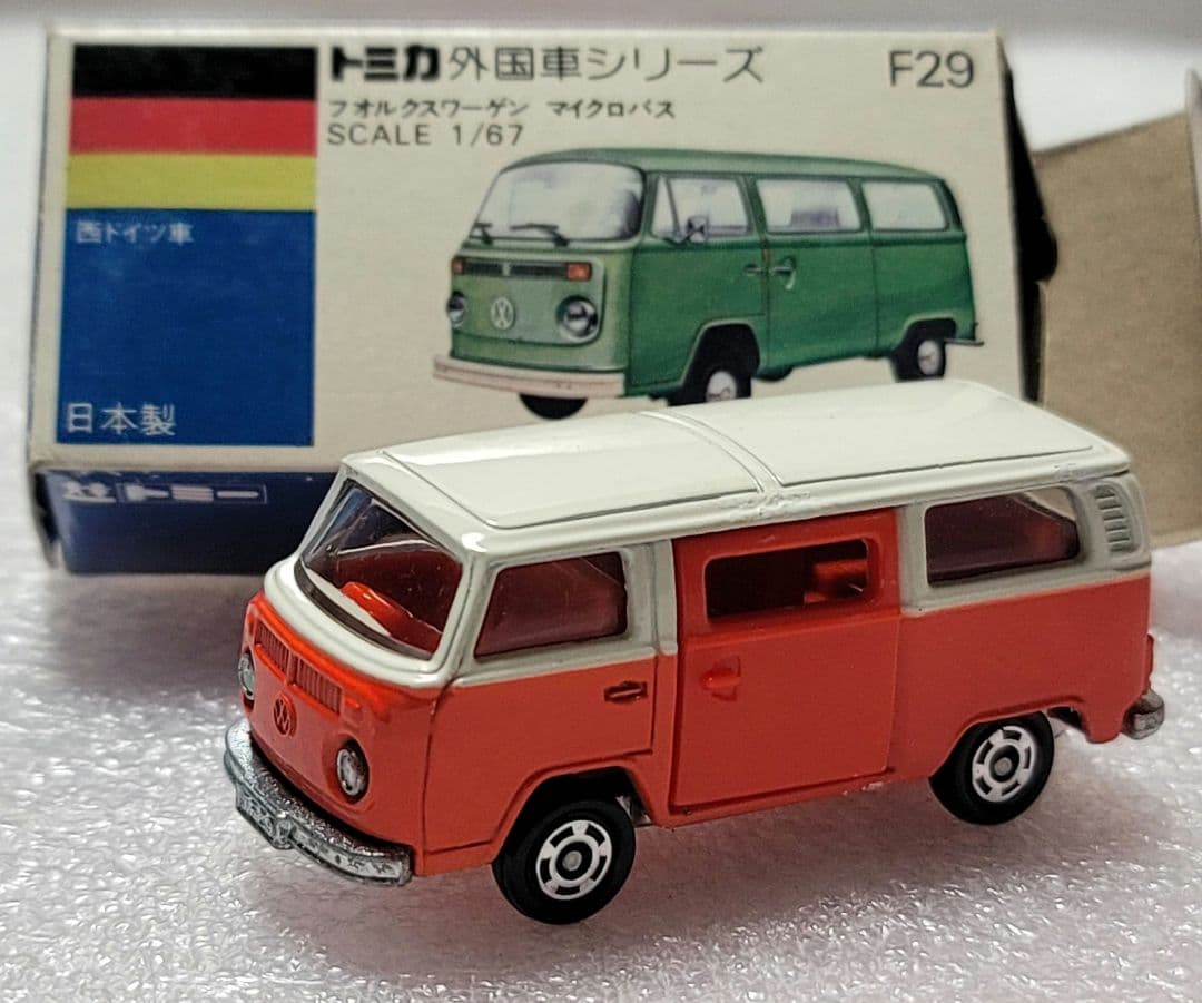 【送料無料】未使用！日本製 ワーゲン ワーゲンバス 「 トミカ 」 ミニカー