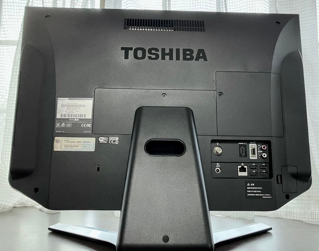 東芝レグザ　一体型パソコン　ＴＶチューナー付　Ｗ録画機能あり