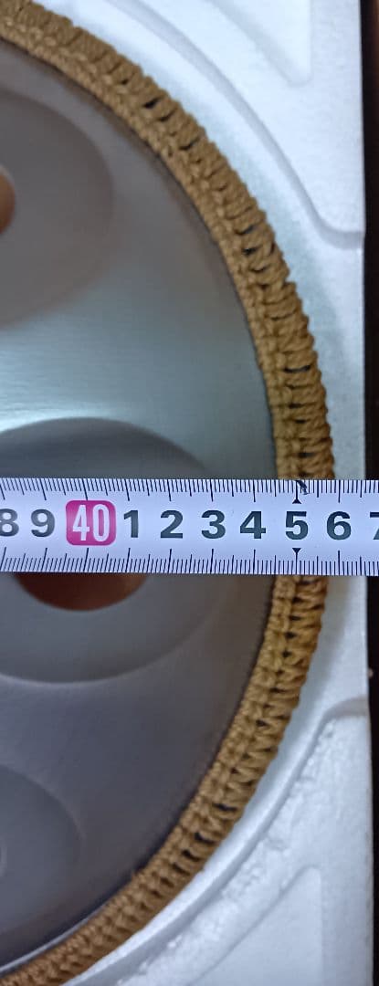 ハンドパン　小さめの46センチ　9音　Gマイナー　A＝440Hz