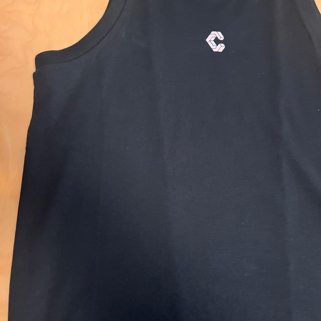 クロノス　CRONOS REFLECT LINE SLEEVELESS Lサイズ