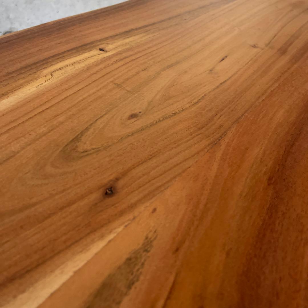 極美品　天然木　ダイニングテーブル　ミッドセンチュリー　インダストリー