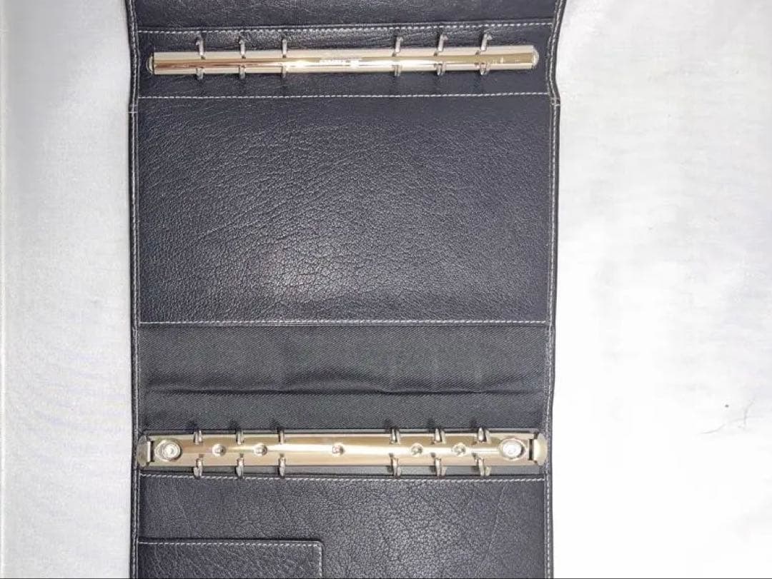 大幅値下げAshfordレザー バイブルリング式ファイル