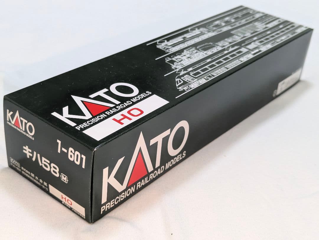 KATO　キハ5８ M車　HOゲージ　【1-601】 パーツ類未使用　美品
