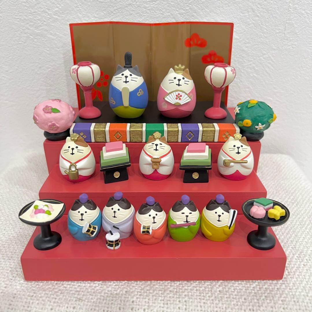 コンコンブル デコレ ひな祭り 雛人形