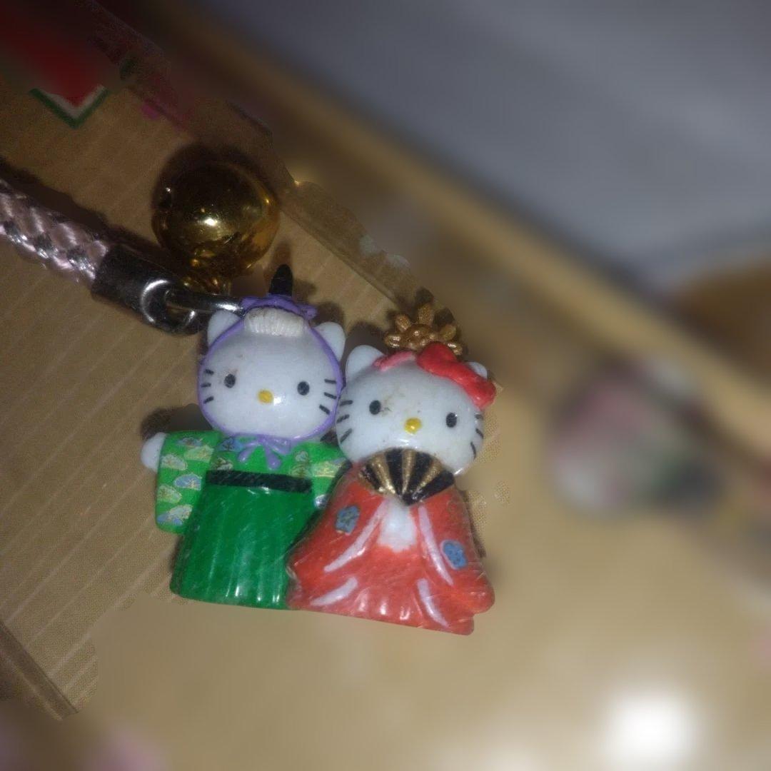 希少‼️超激レア‼️ひな祭り 和服 ストラップ‼️根付け‼️ 2005年製‼️