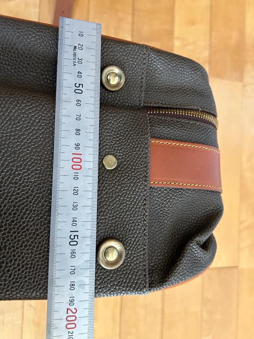 Mulberryマルベリー　シボ革　レザー　トラベルバック　イタリア製