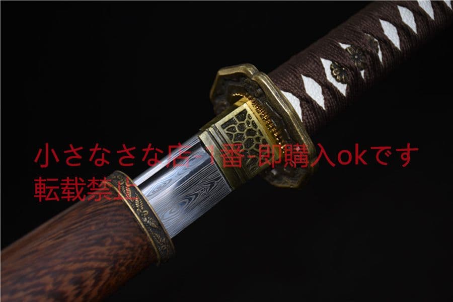 武具　刀装具　日本刀　模造刀   居合刀 文様一体軍刀