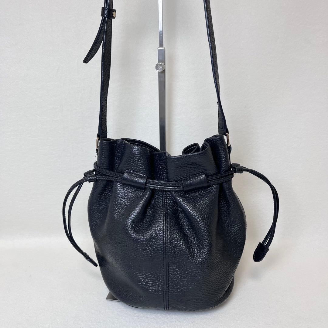 ☆美品☆ agnes b. アニエスベー シャーロット 巾着 ショルダーバッグ