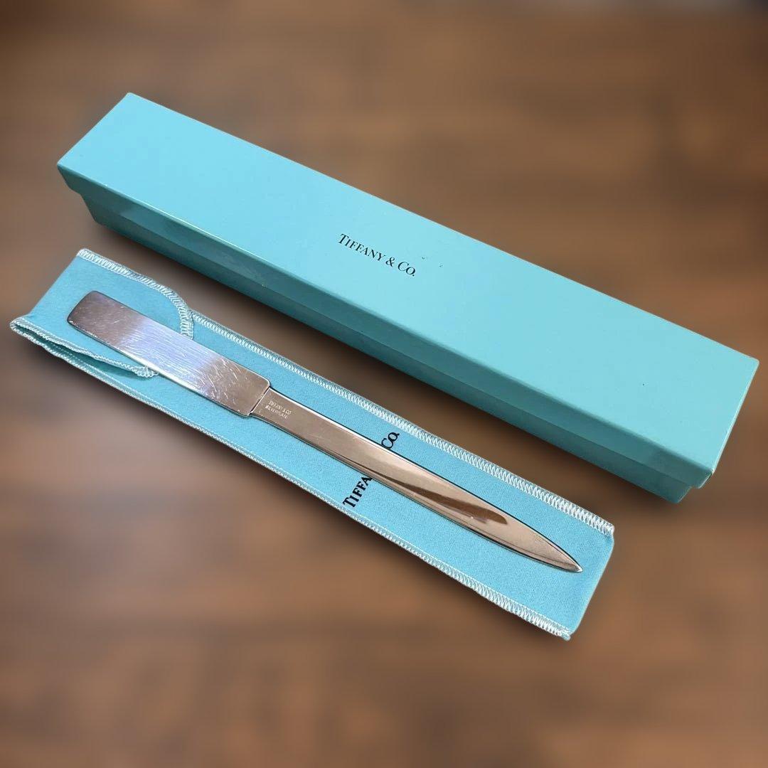 ティファニー ヴィンテージ シルバープレートペーパーナイフ レターオープナ ー