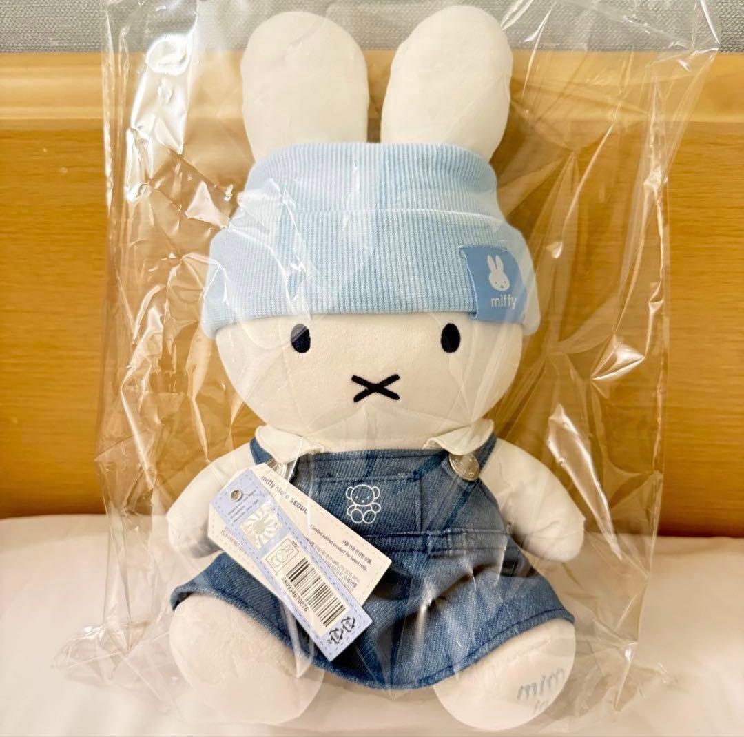 ミッフィーカフェ ソウル デニム ぬいぐるみ ミッフィー