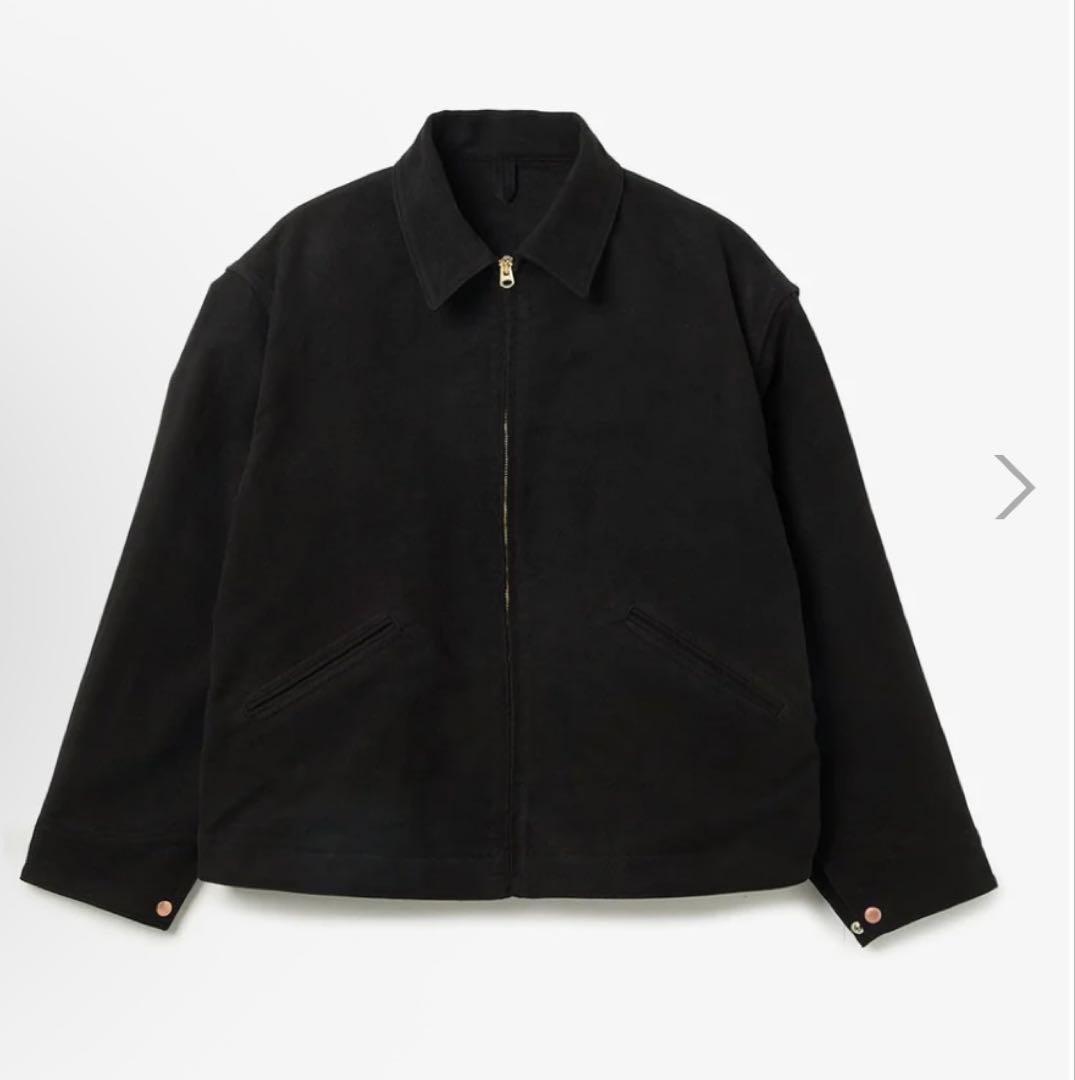 COMOLI 25AW モールスキンジップショートジャケット size2