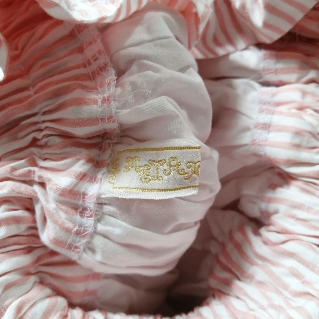 morphose メタモルフォーゼ ピンク ストライプ スカート