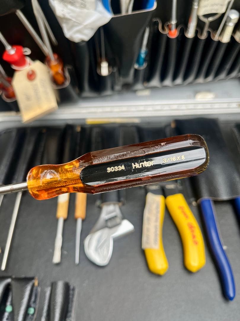 米軍放出未使用品 希少品 ゼロハリケース入り ビンテージ整備ツールキット木箱付き