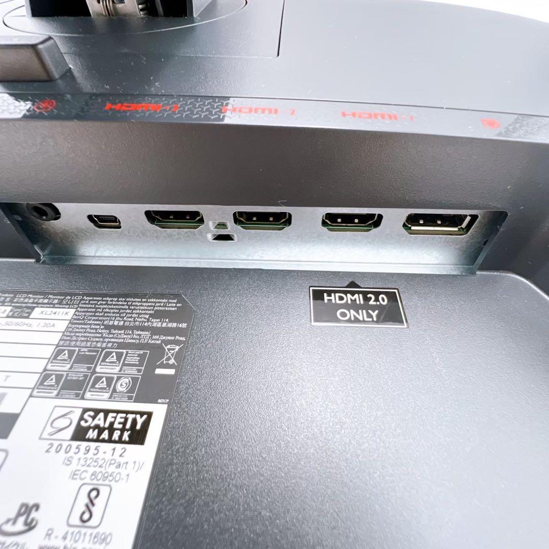 BenQ ZOWIE XL2411K ゲーミングモニター 24インチ フルHD