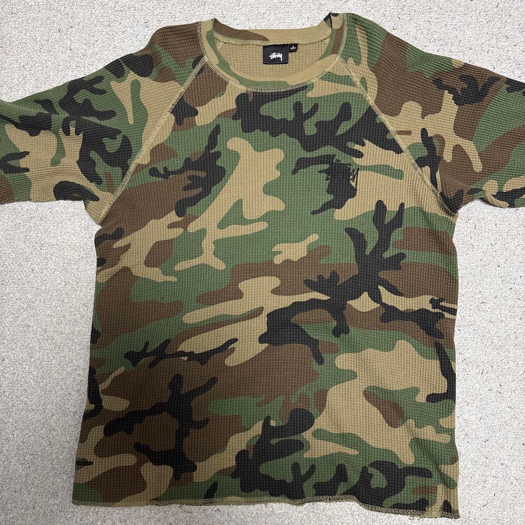 STUSSY BASIC THERMAL CAMO サーマル カモ　迷彩