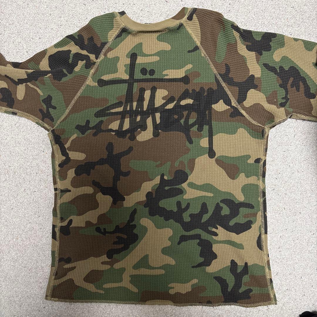 STUSSY BASIC THERMAL CAMO サーマル カモ　迷彩