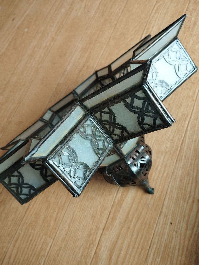 ビンテージ　モロカンランプ　アイアンランプ