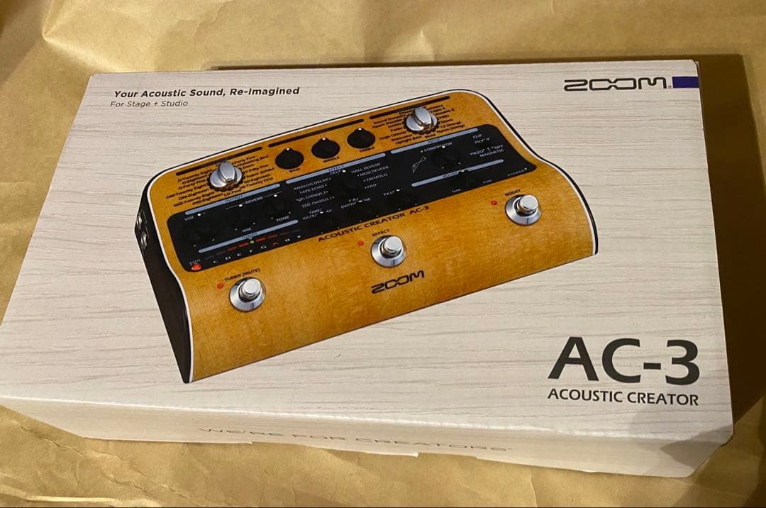 〈美品〉 Zoom AC-3 ギターエフェクター