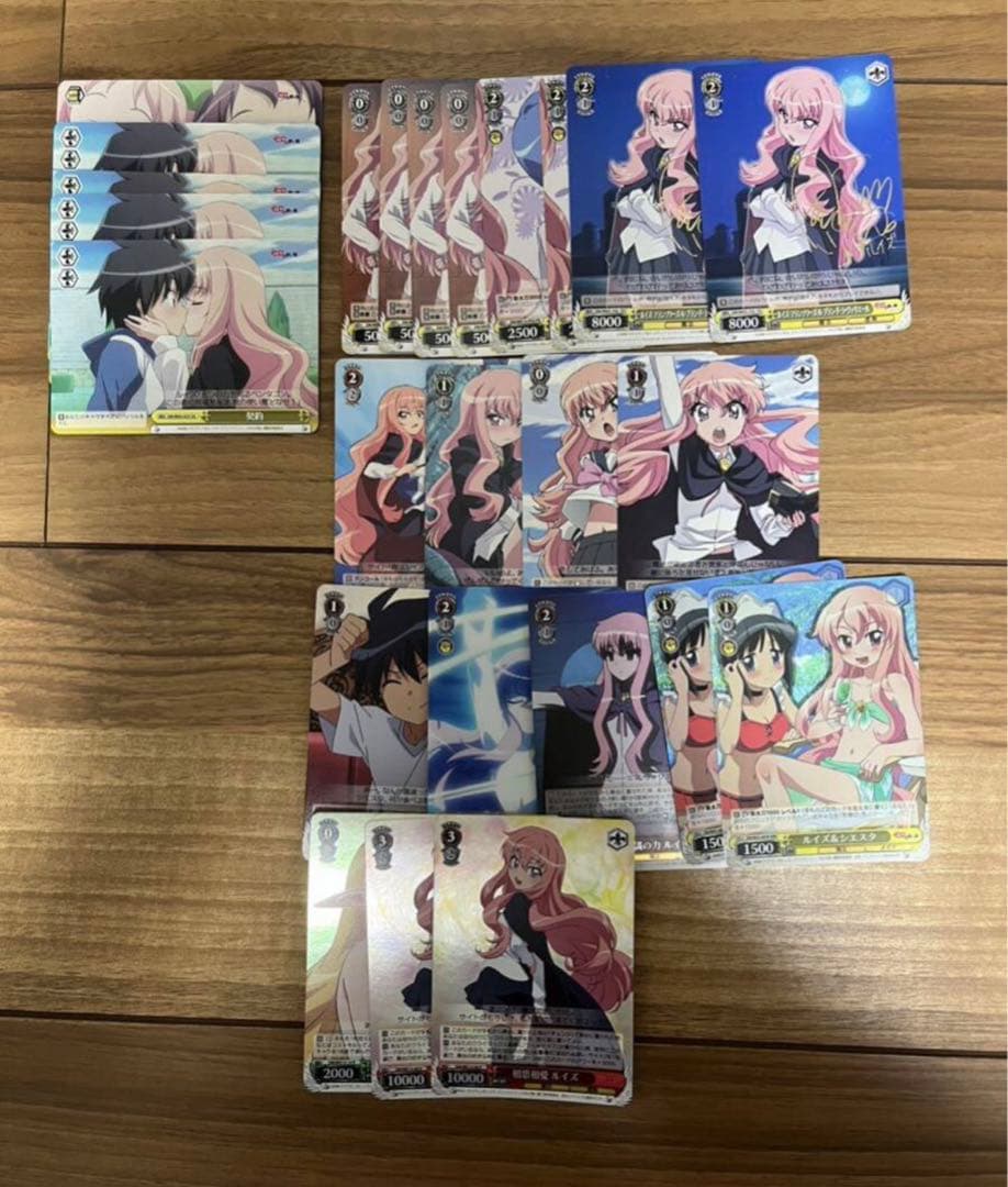 ヴァイス　ゼロの使い魔　フルレアリティ　デッキ　絶版　希少　引退　フルサイン